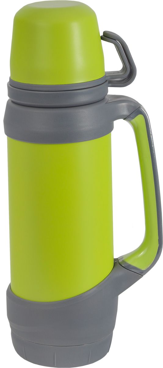Термос Classic 1,2л с 2 кружками зеленый