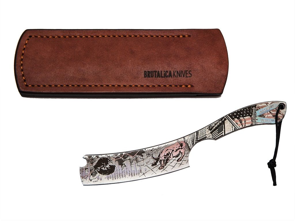 Нож - бритва "Wall Street" (Aus-8)