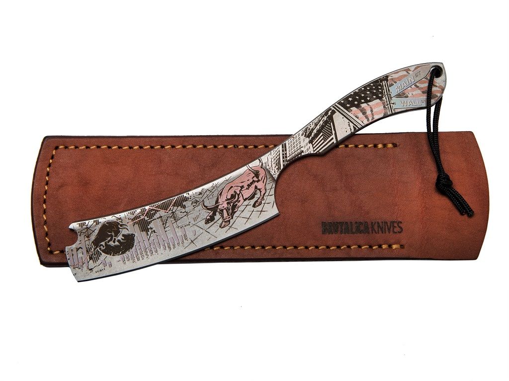 Нож - бритва "Wall Street" (Aus-8)