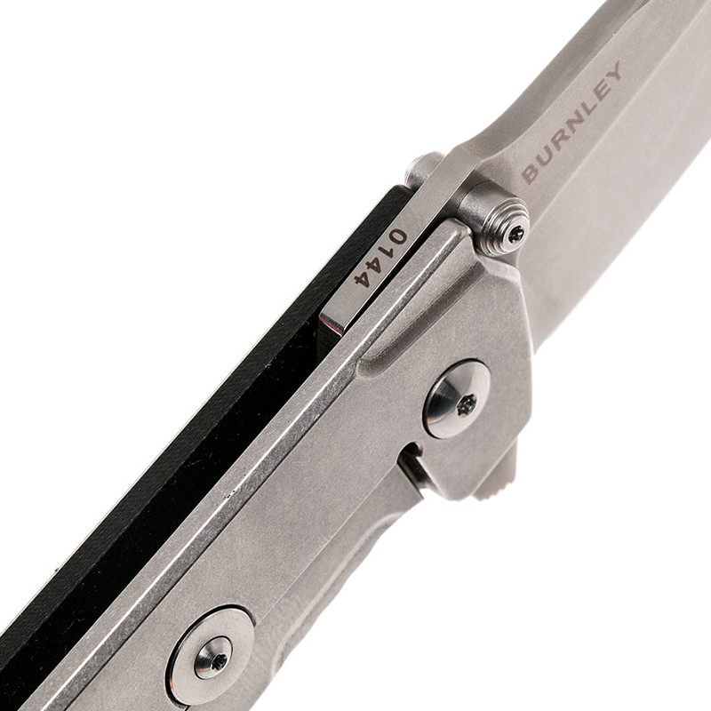 Нож складной "Kihon", (рук. чёрн. титан G-10, ст. D2)