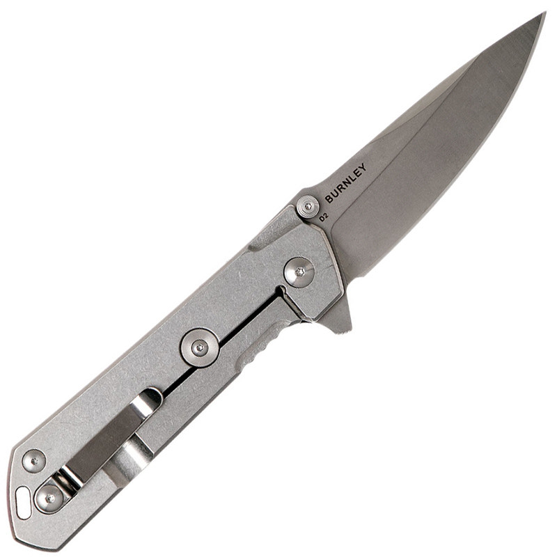 Нож складной "Kihon", (рук. чёрн. титан G-10, ст. D2)