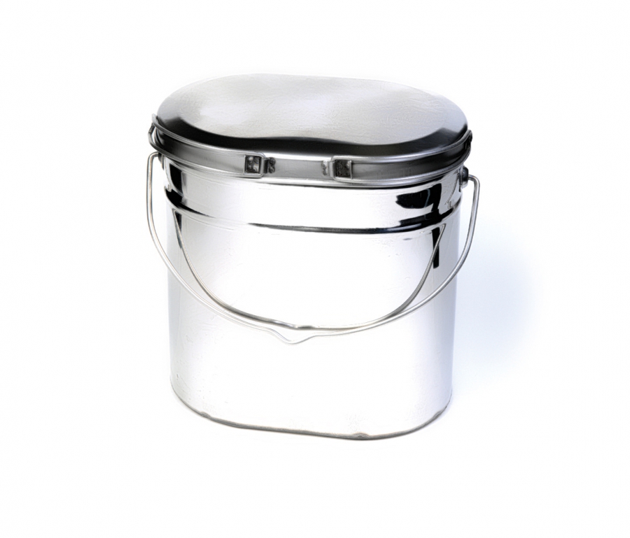 Котелок 5,5л крышка с ручками нерж. сталь