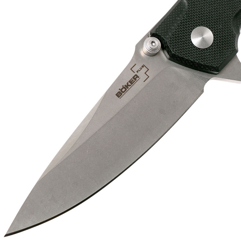 Нож складной "Kihon", (рук. чёрн. титан G-10, ст. D2)